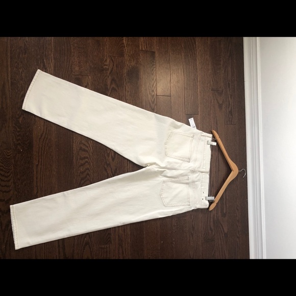 Gap White Regular Straight Cut Denim - Picture 2 of 5